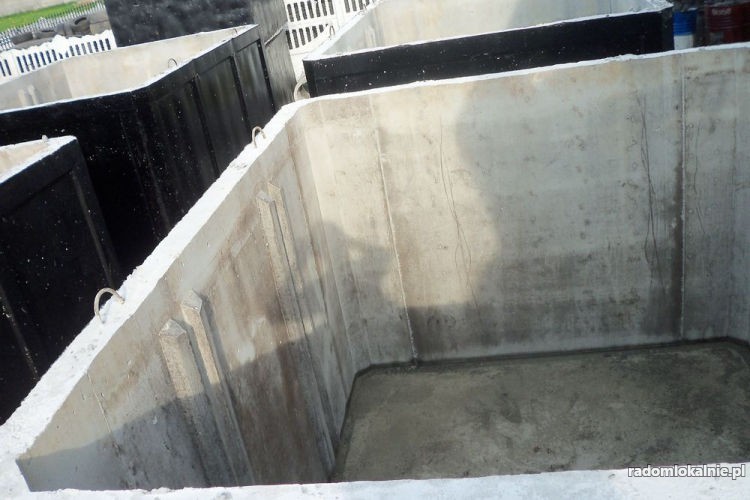 Szamba betonowe, zbiorniki na deszczówkę
