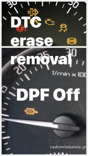 Wyłączenie usunięcie ADBlue DPF EGR SCR NOx GPF Radom dojazd