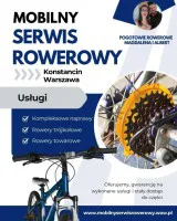 Mobilny serwis rowerowy Konstancin Warszawa - Pogotowie Rowerowe