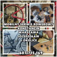 Mobilny Serwis Rowerowy - Konstancin, Warszawa, Józefosław i okolice