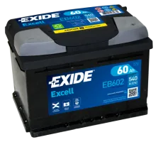 Akumulator 60Ah 540A Exide Excell DARMOWA DOSTAWA I WYMIANA! Akumulator 60Ah 540A Exide Excell DARMOWA DOSTAWA I WYMIANA!