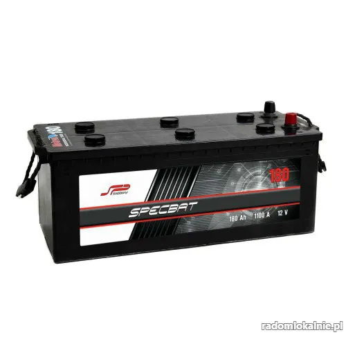 Akumulator CIĘŻAROWY SPECBAT 180Ah 1100A EN LEWY PLUS