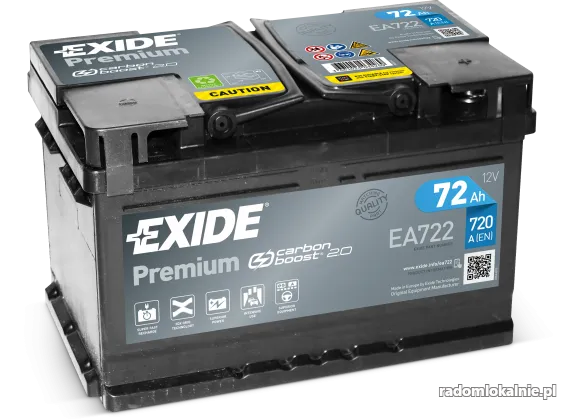 Akumulator 72Ah 720A Exide Premium DARMOWA DOSTAWA I WYMIANA