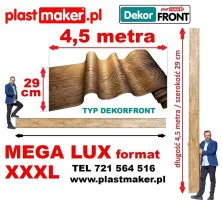 Elastyczna deska dekoracyjna MEGA FORMAT XXXL DekorFront Elastyczna deska dekoracyjna MEGA FORMAT XXXL DekorFront